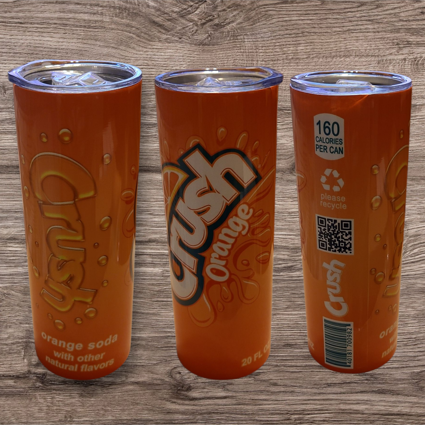 Orange Crush Soda 20 Oz Tumbler