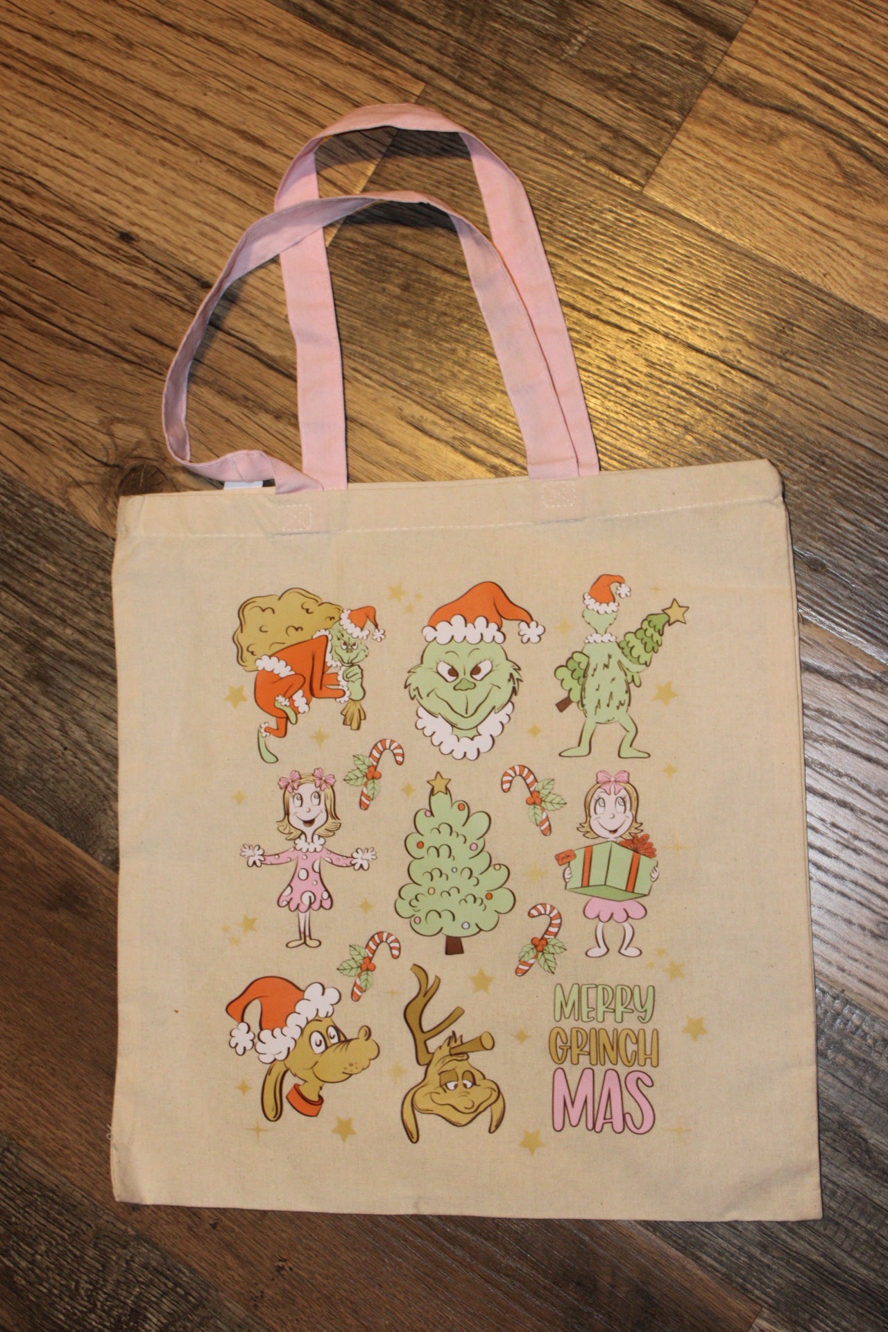Graphic Image Canvas tote bag
