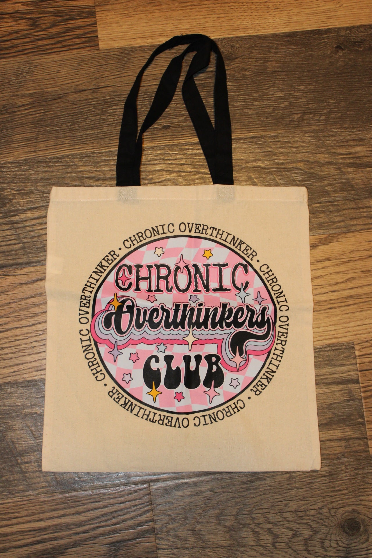 Graphic Image Canvas tote bag
