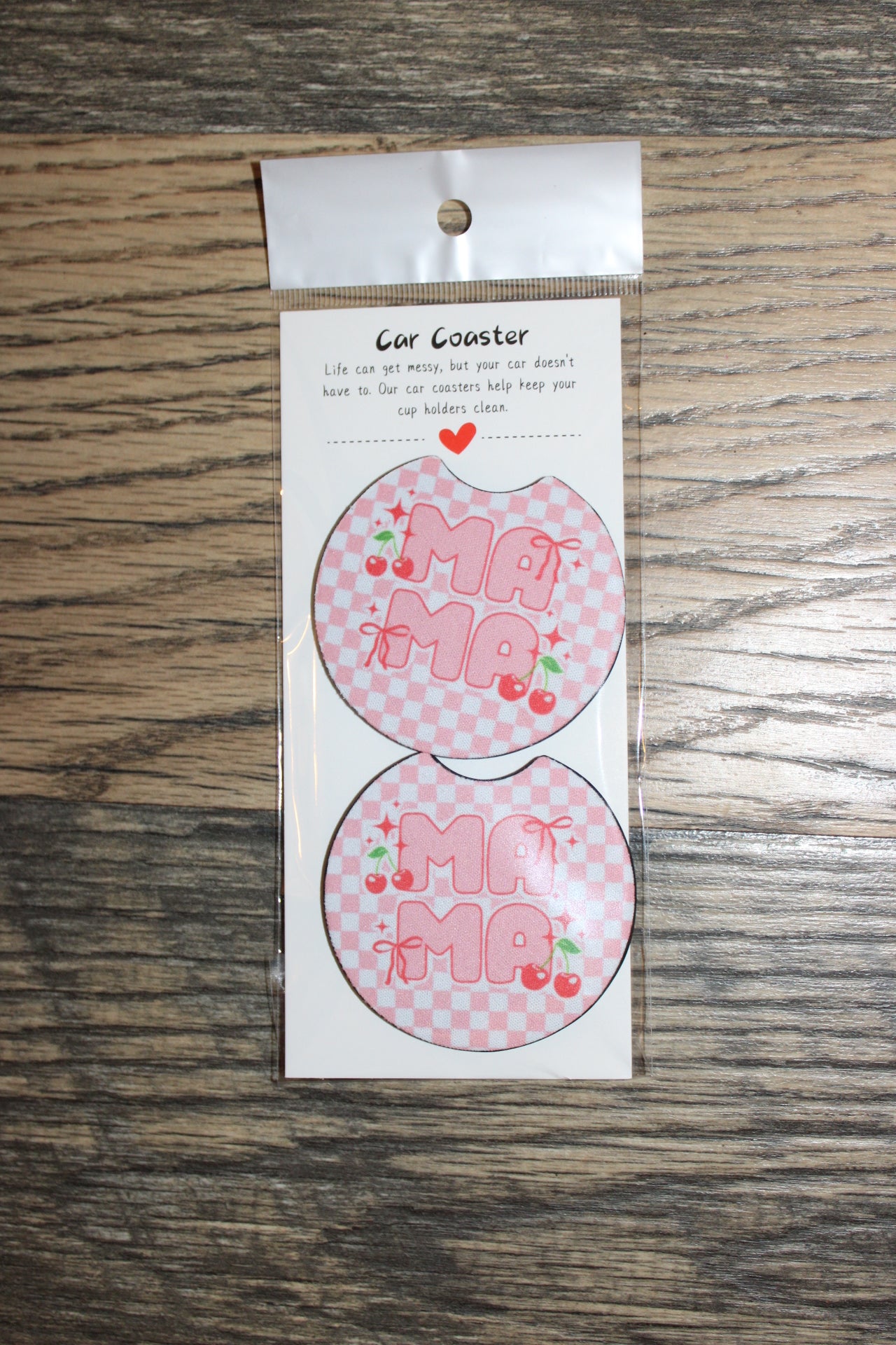 Mom Mama Car Coasters