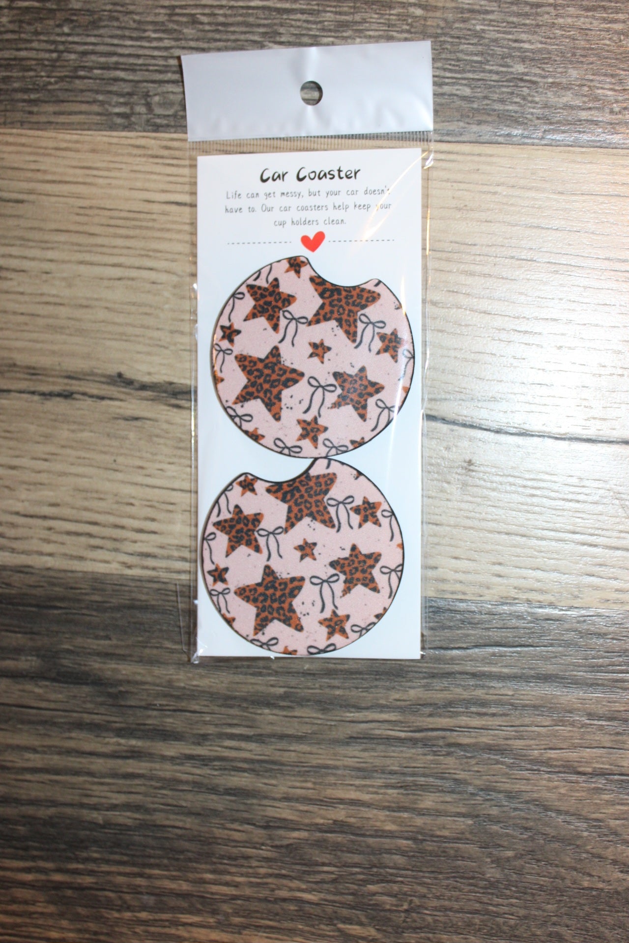 Whimsical & Coquette Car Coasters