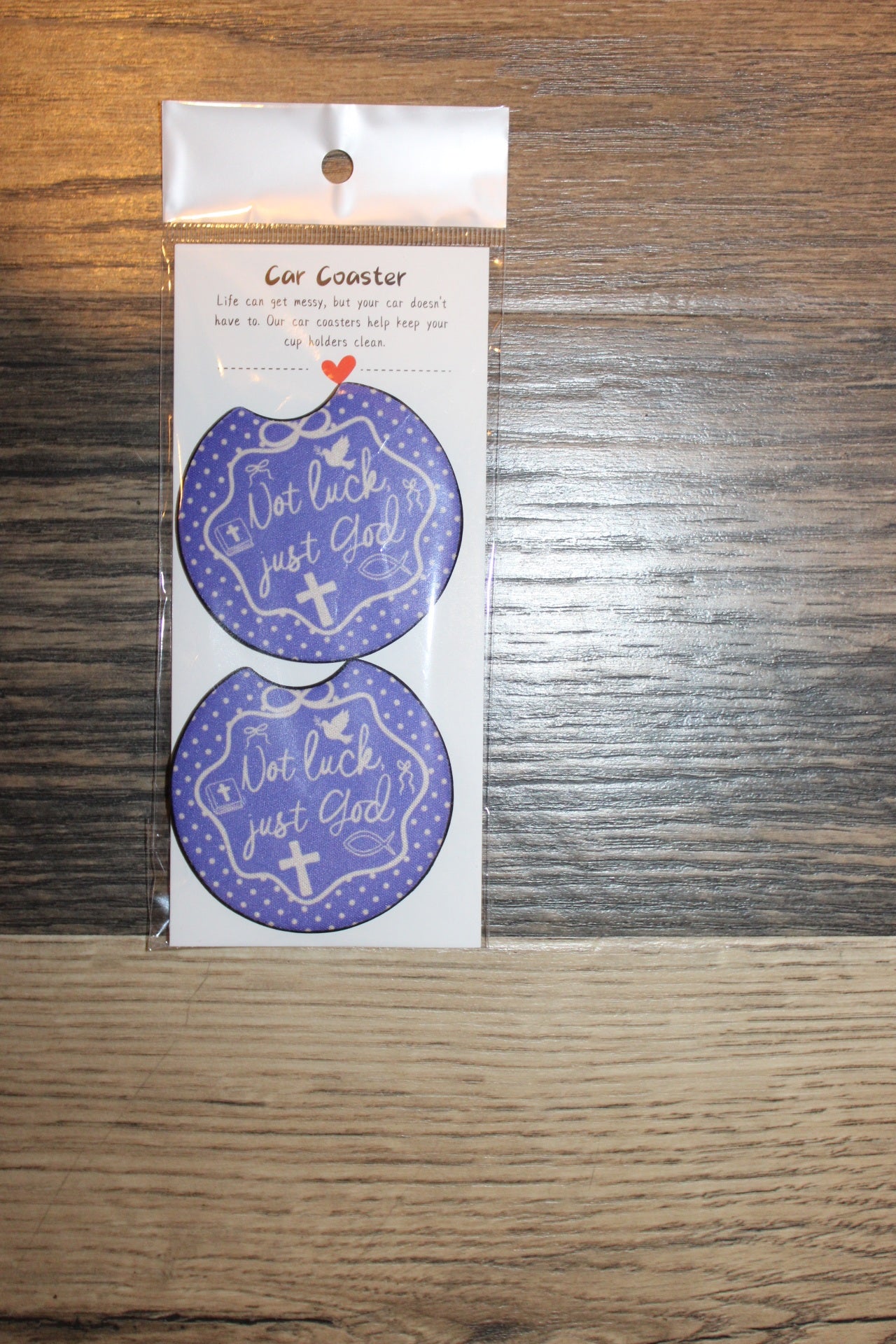 Faith, encouragement & awareness Car Coasters