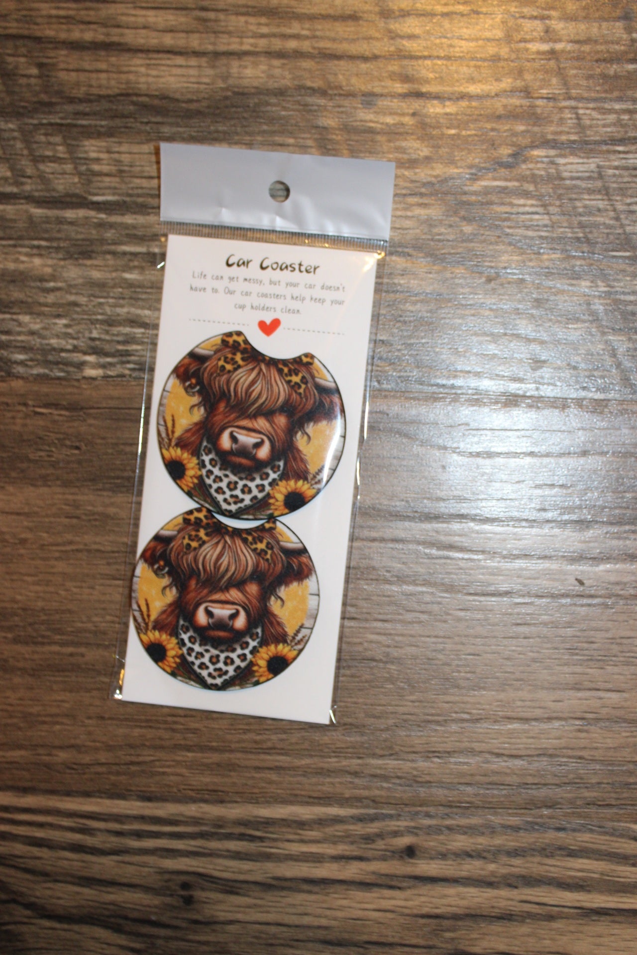 Nature & Animal Car Coasters