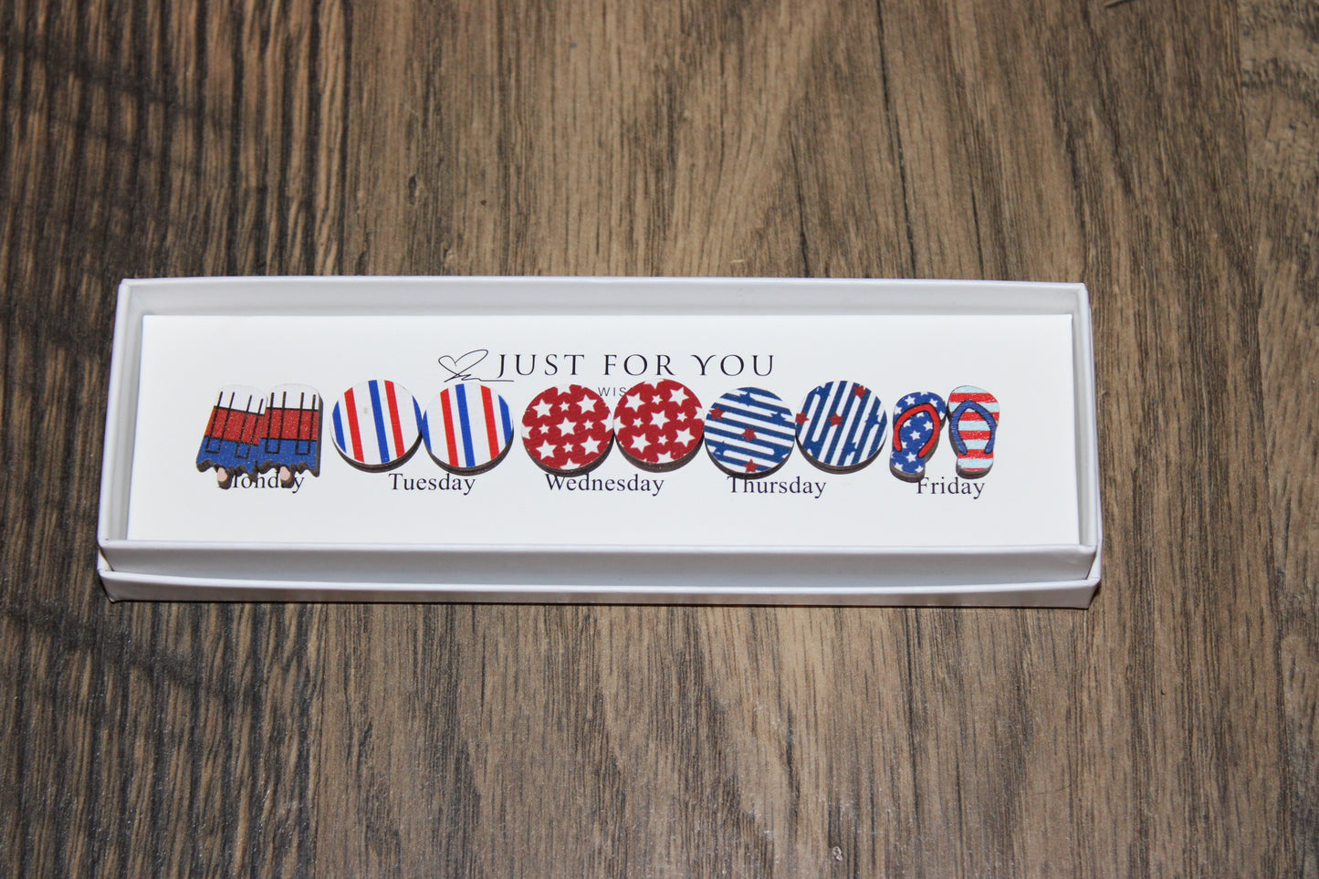 Fourth of July America Earrings