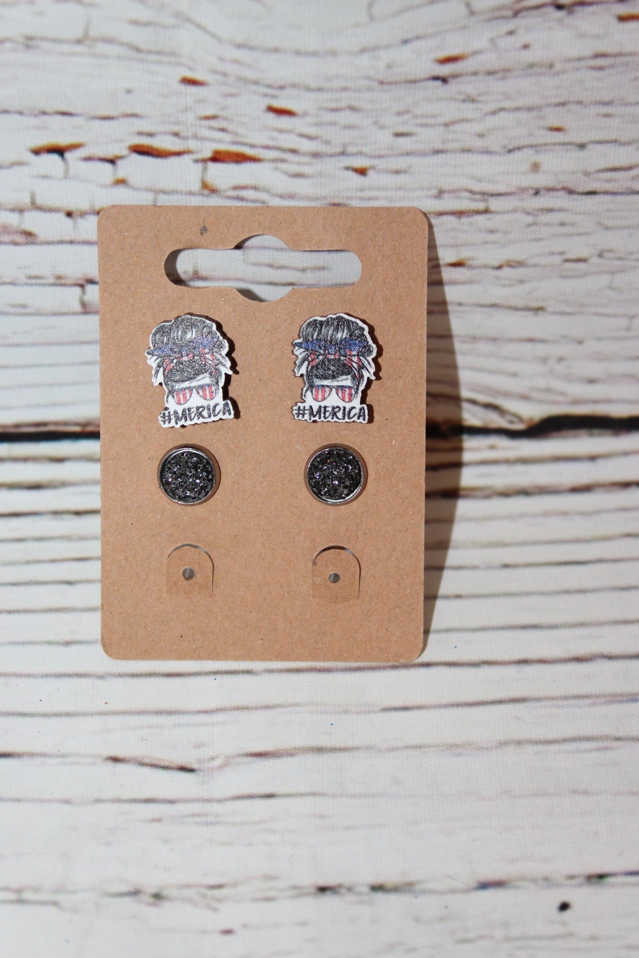 Fourth of July America Earrings