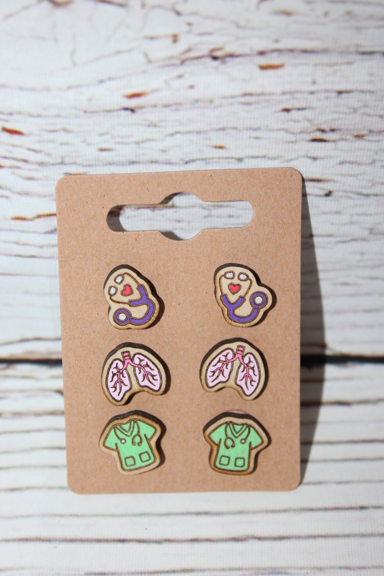 Nurse Dentist Teacher Earrings (Occupations)