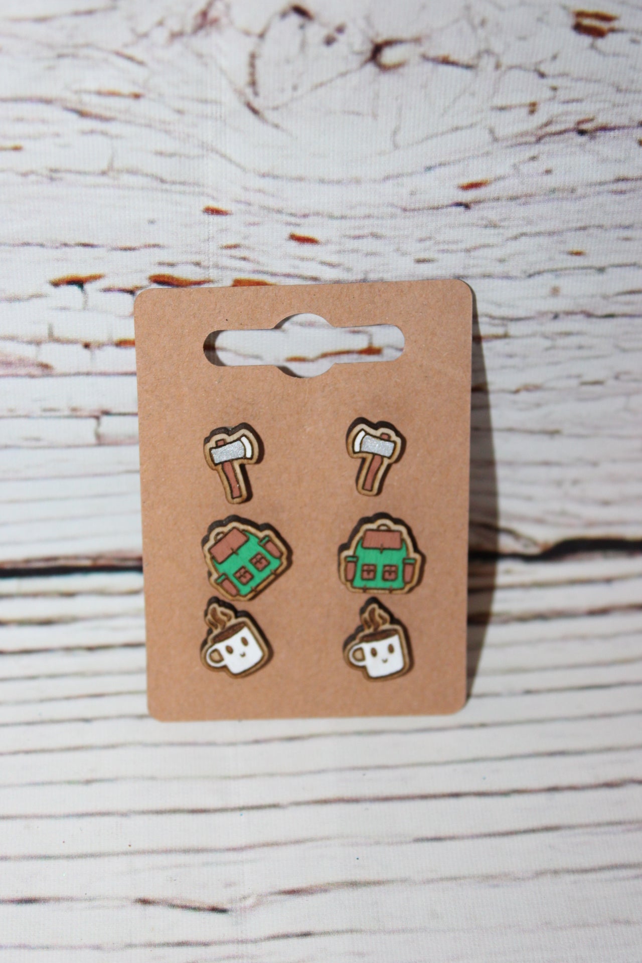Camping Woodsy Outdoor Earrings