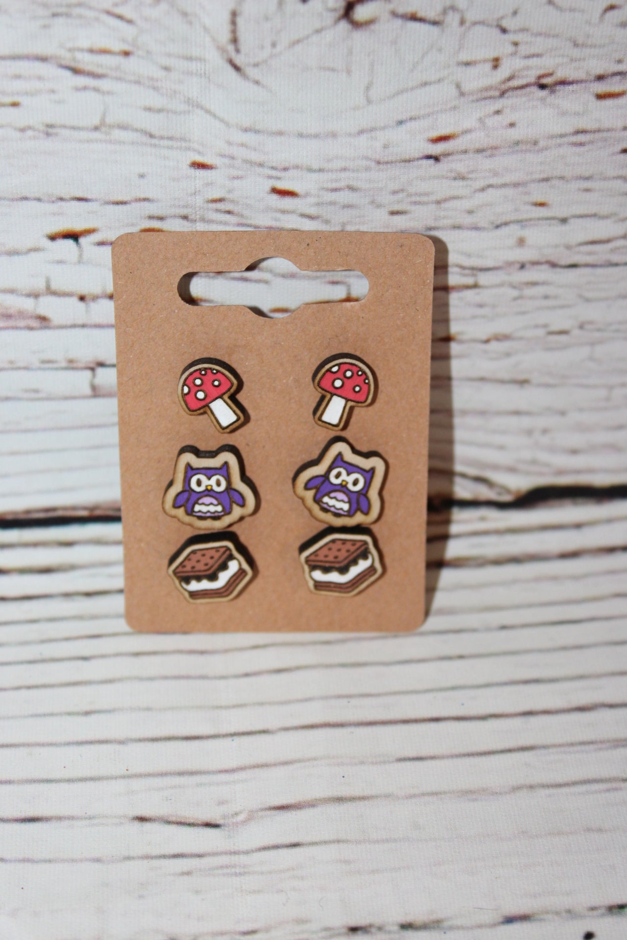 Camping Woodsy Outdoor Earrings