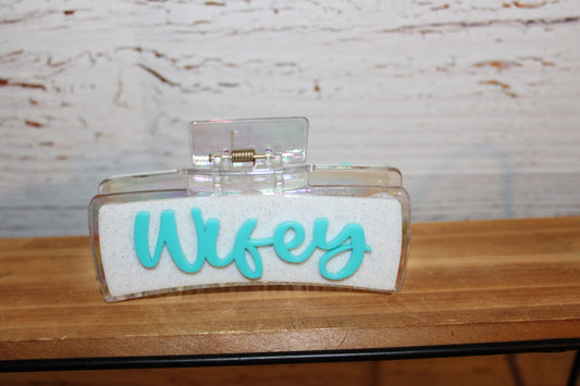 Mama Wifey Nana Mimi Claw Clips