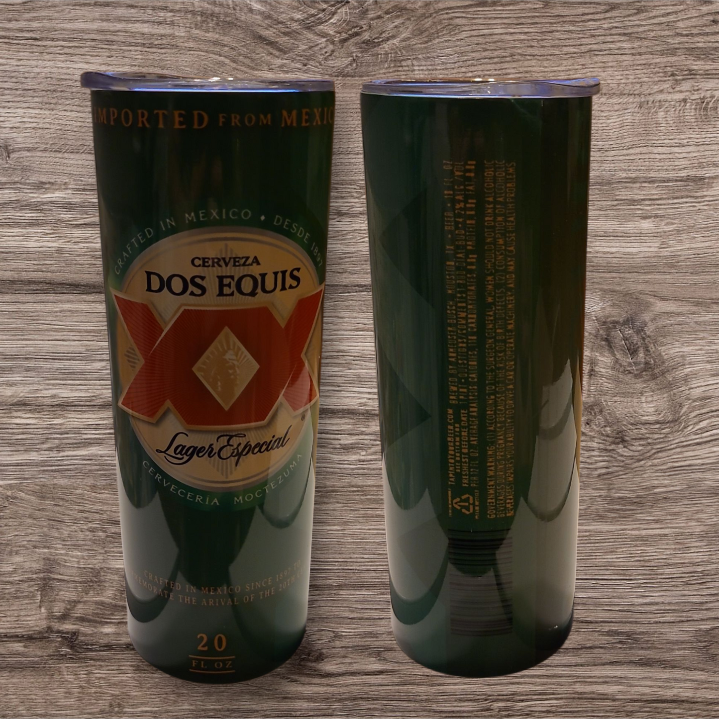 Dos Equis XX Beer 20 Oz Tumbler