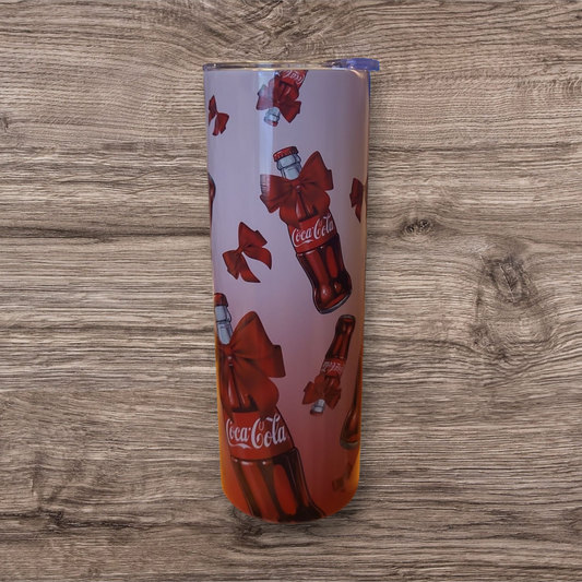 Coca Cola Bow 20 Oz Tumbler