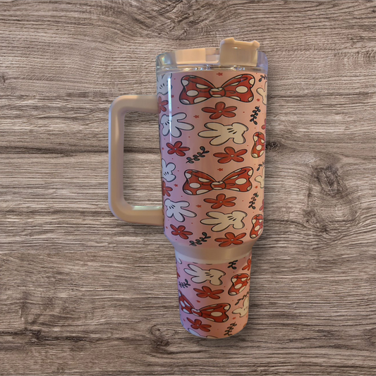 Minnie Bow 40 Oz Tumbler