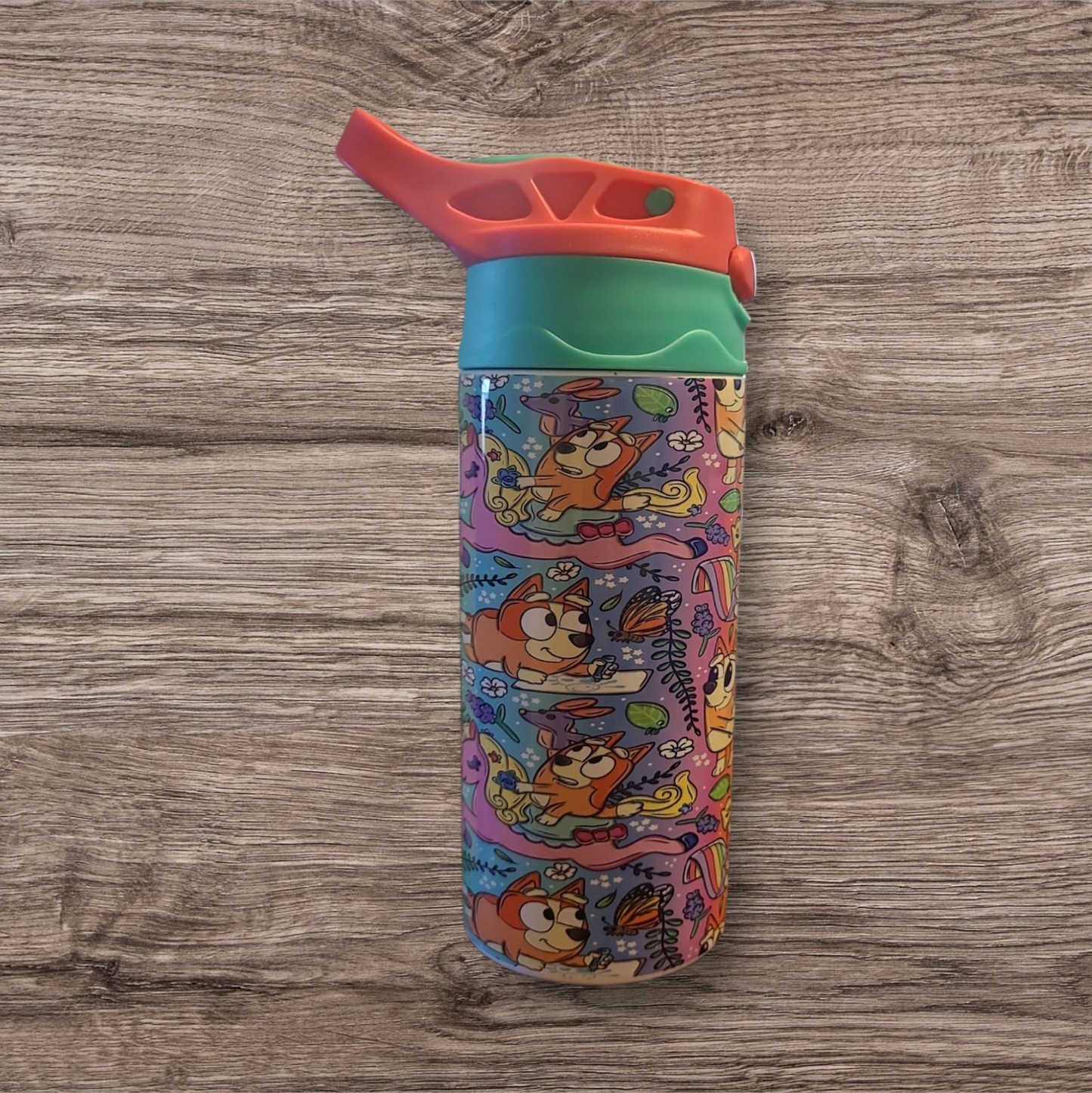 Bluey Flip Top Spill Proof Youth Tumbler 12 Oz