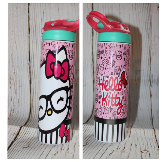 Hello Kitty 20 0z Flip Top Spill Proof Tumbler