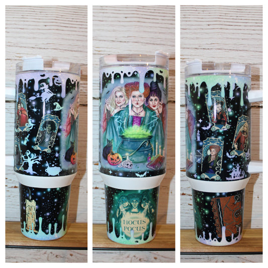 Hocus Pocus Halloween 40 Oz Tumbler