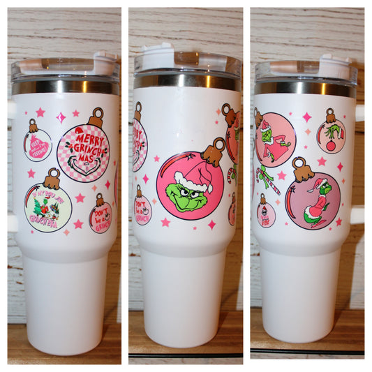 Grinch Christmas 40 Oz Tumbler Oopsie