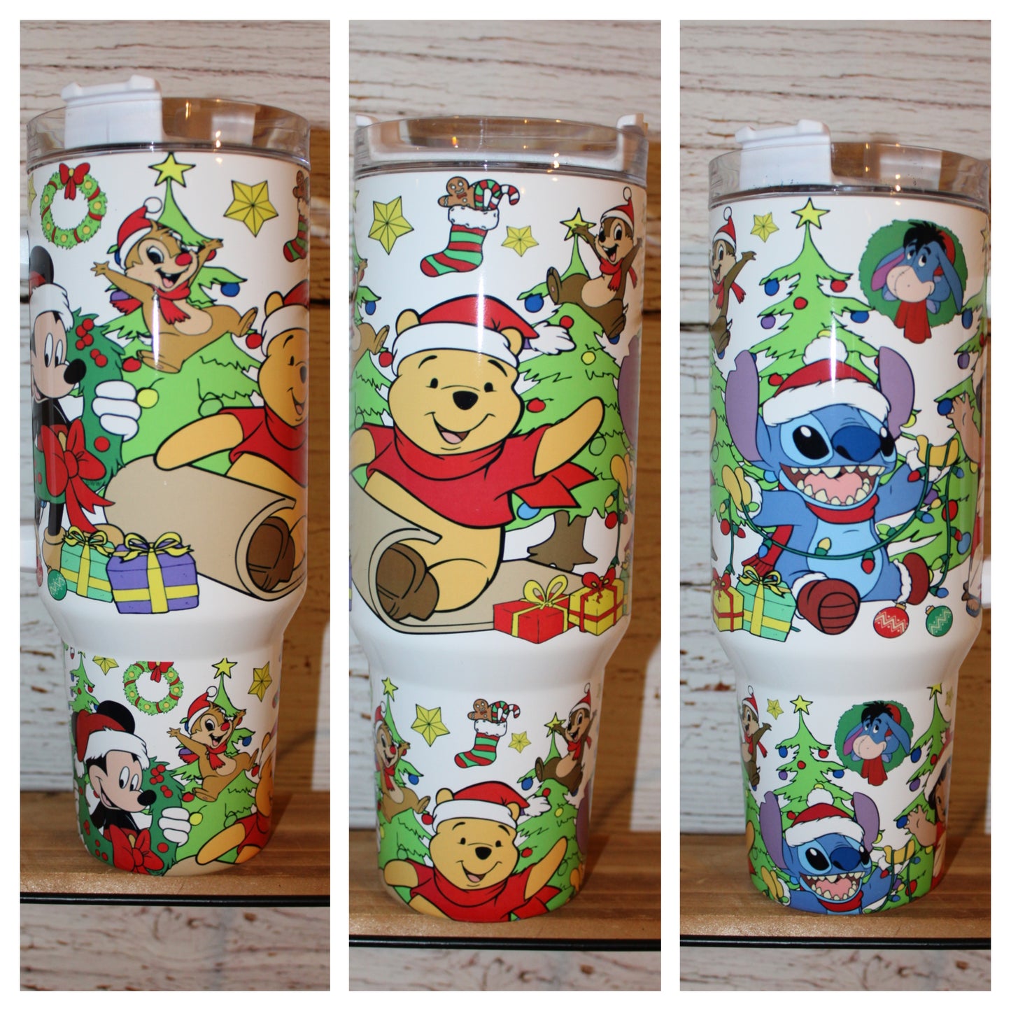 Mickey & Friends Christmas 40 Oz Tumbler