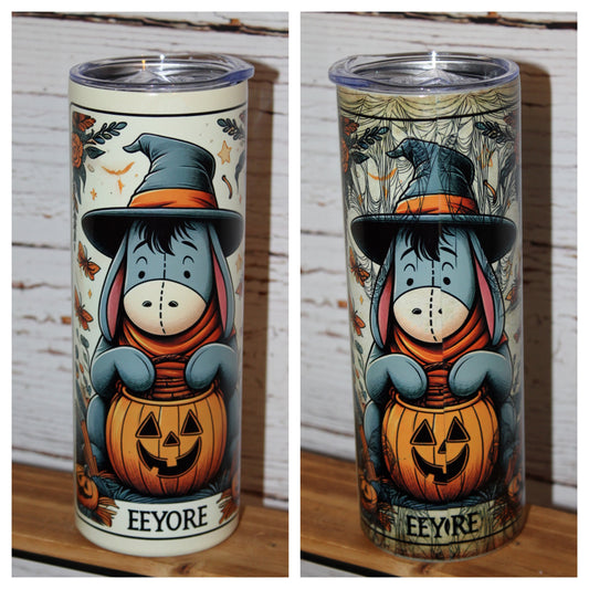Eeyore Halloween Glow in the Dark 20 Oz Tumbler