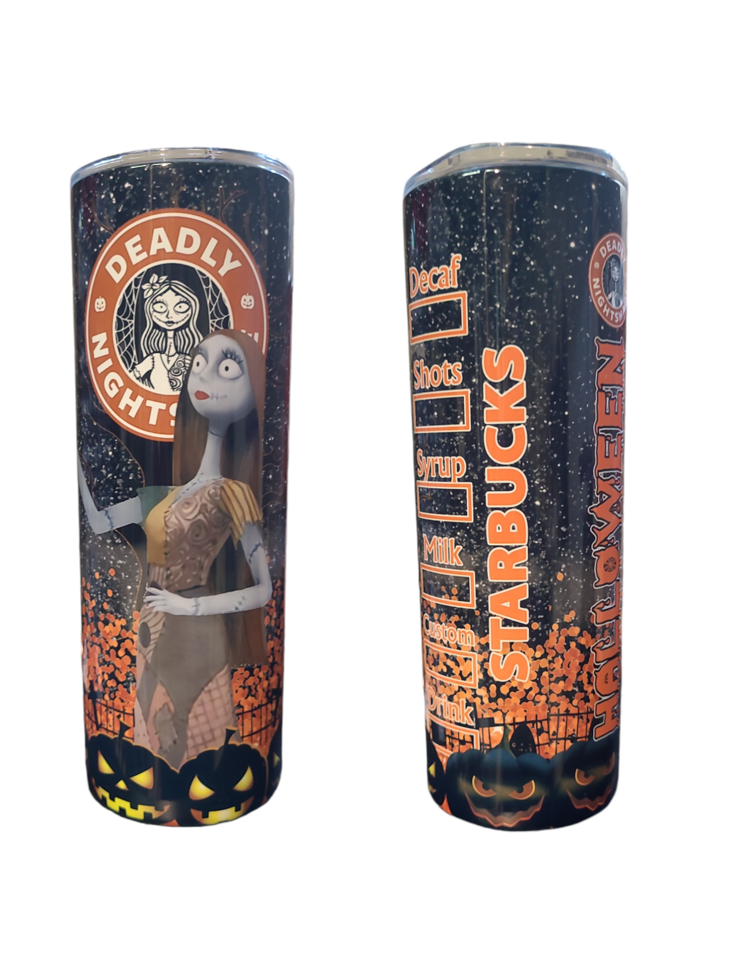 Nightmare Before Christmas Tumblers