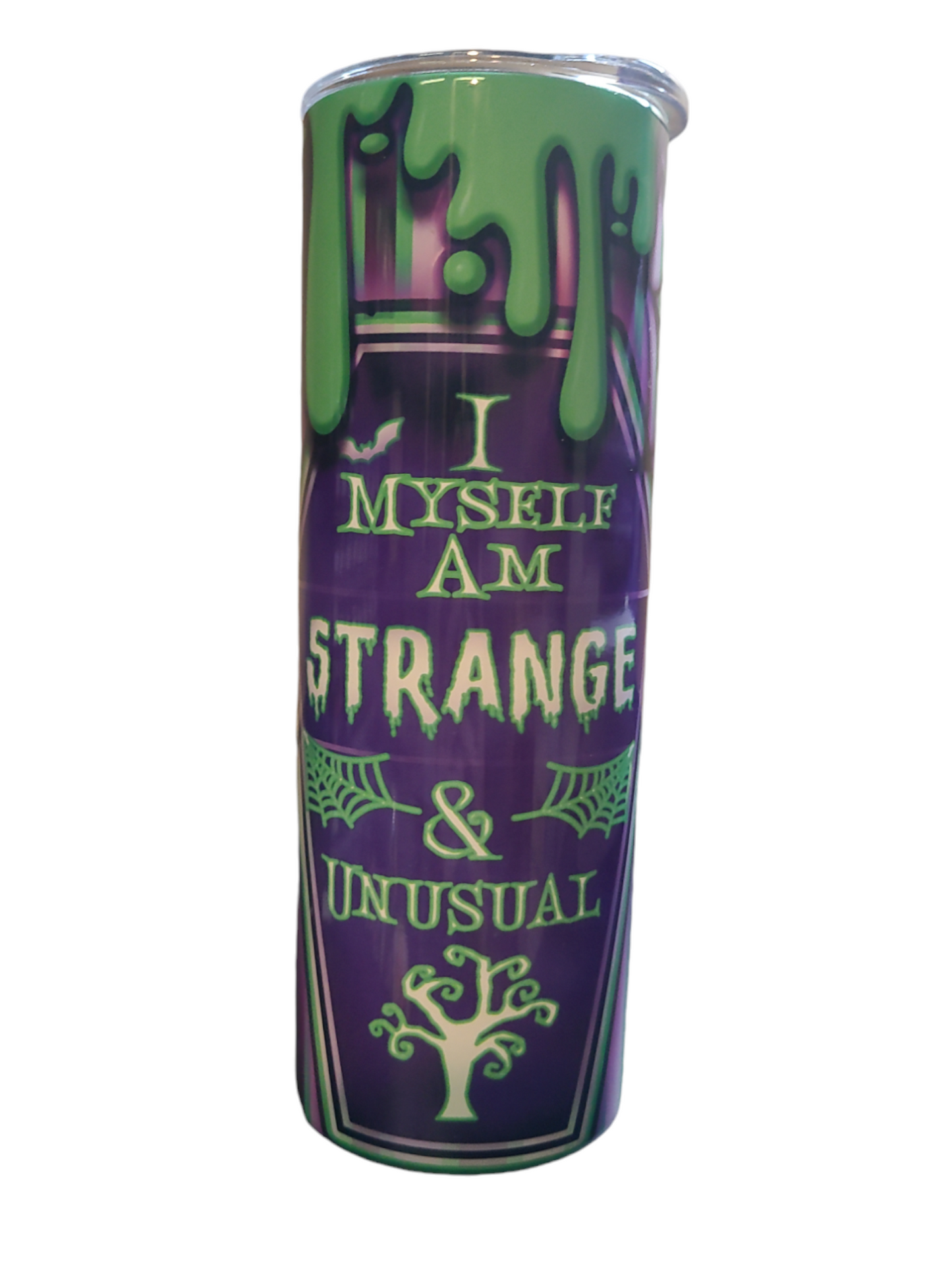 Beetlejuice Halloween 20 Oz Tumbler