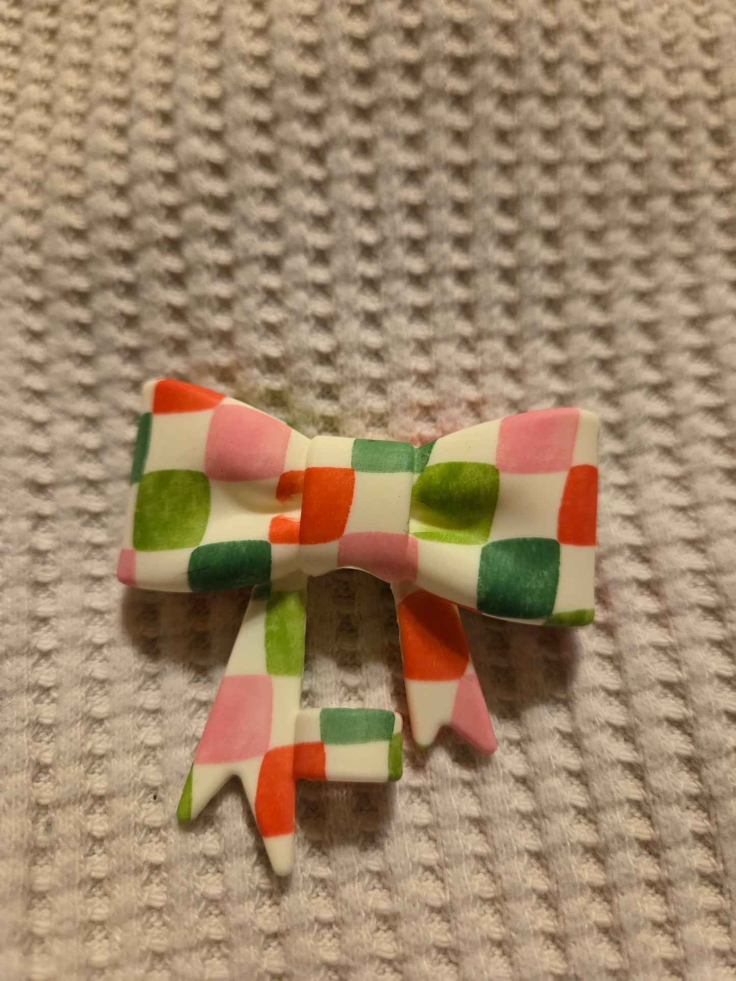 3D Bow Straw Toppers