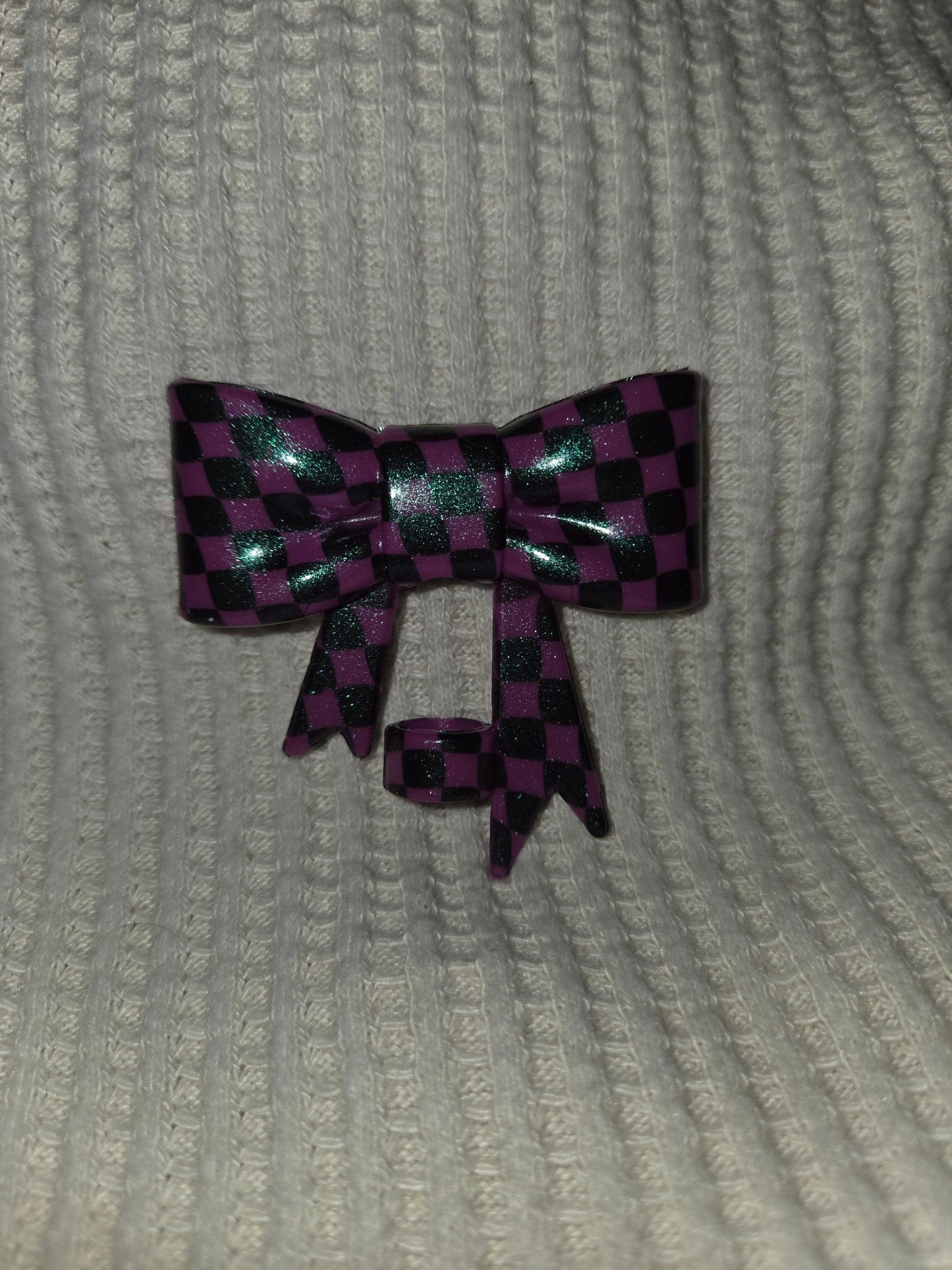 3D Bow Straw Toppers