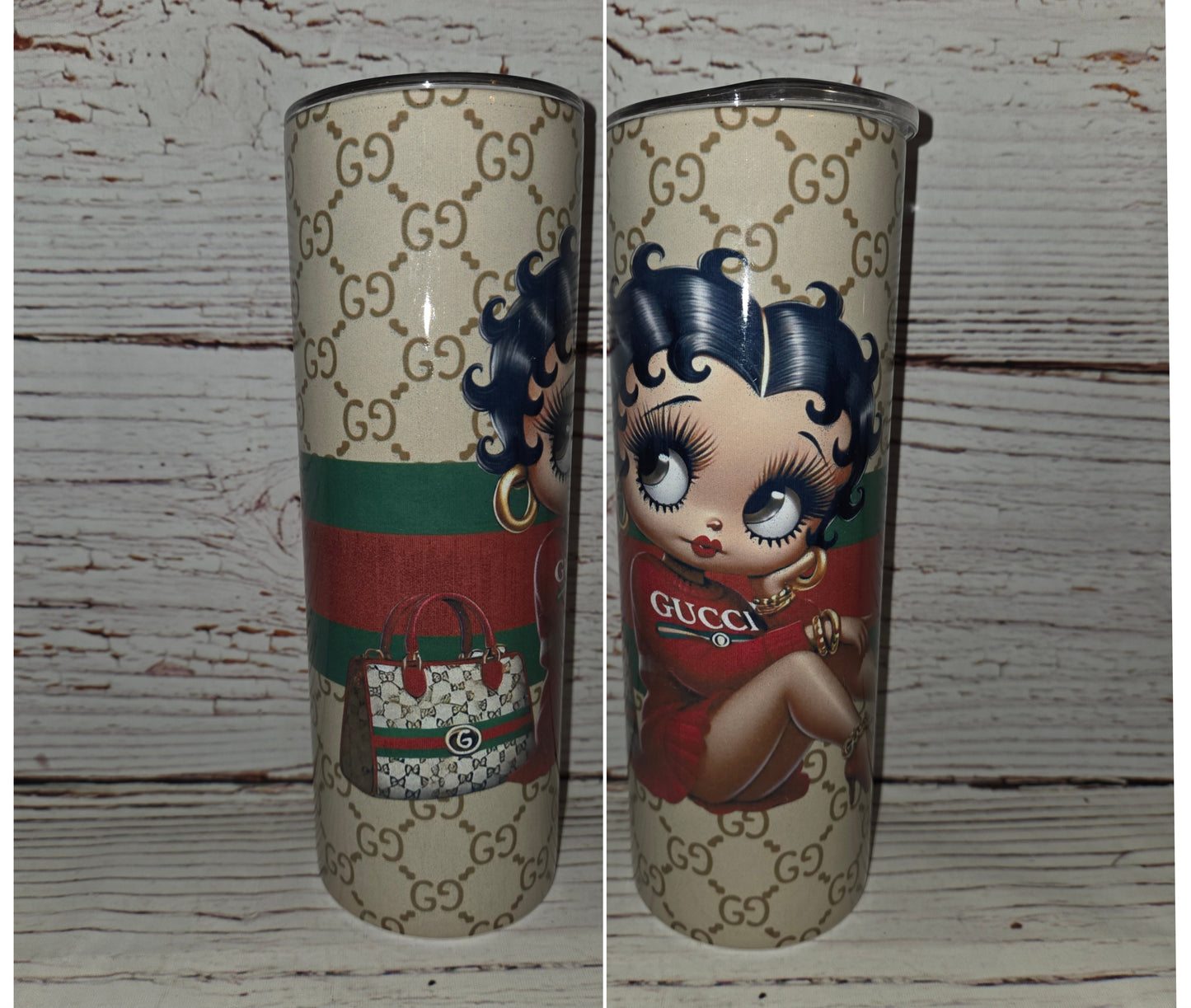 Betty Boop Gucci 20 Oz Tumbler