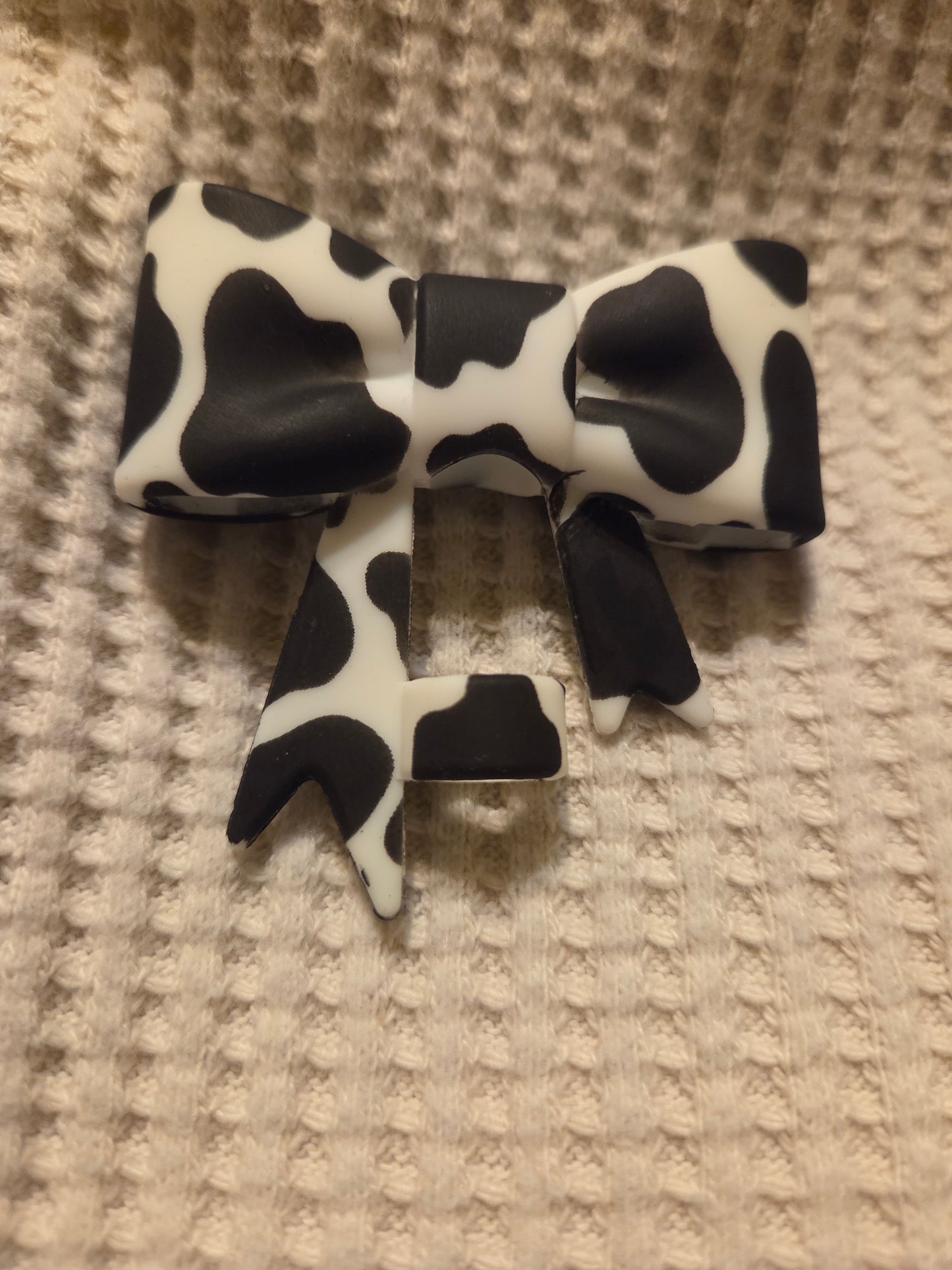 3D Bow Straw Toppers