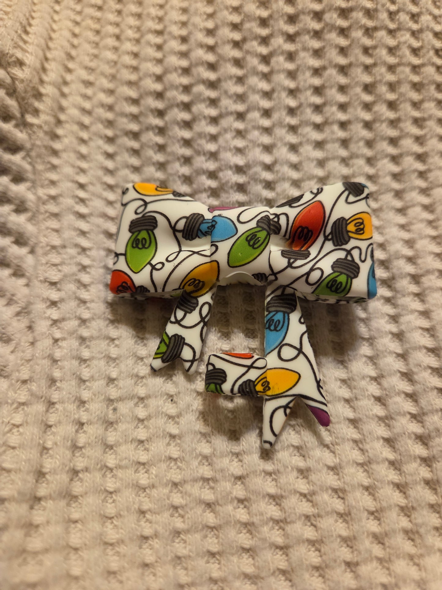 3D Bow Straw Toppers