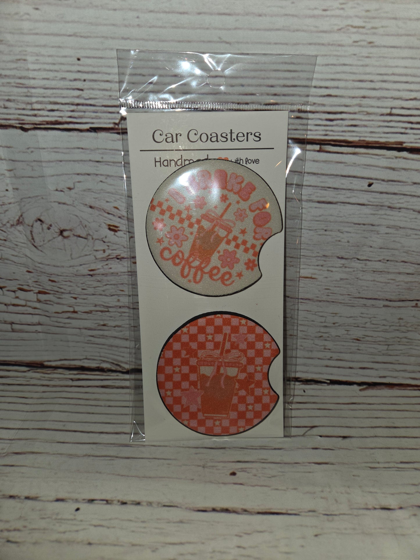 Food & Drinks Car Coasters