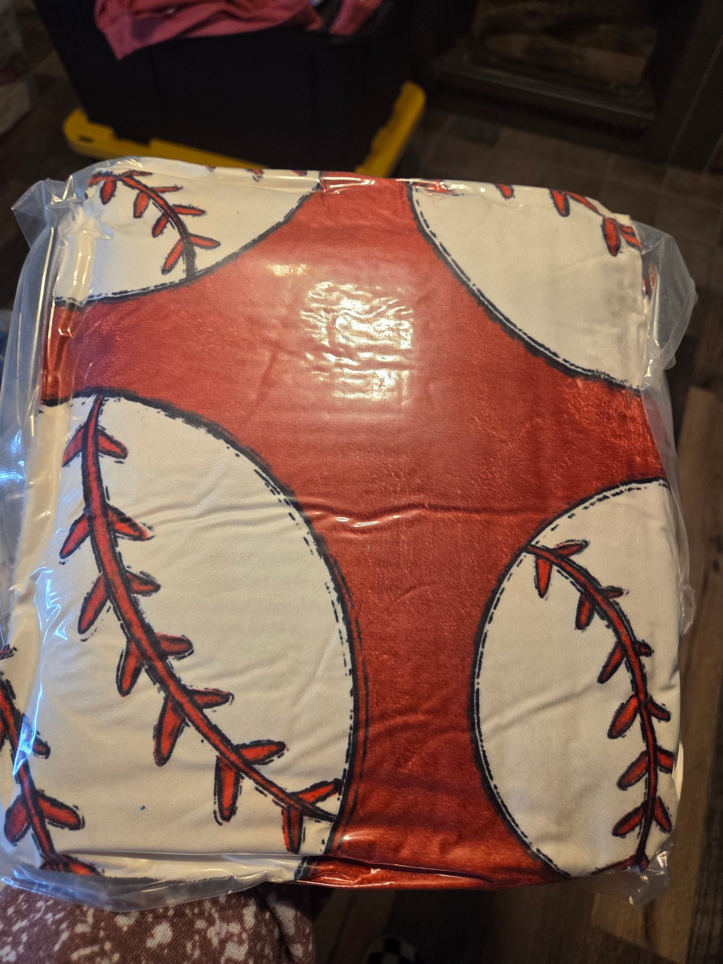 Baseball Oversized 60x80" Fuzzy Blanket