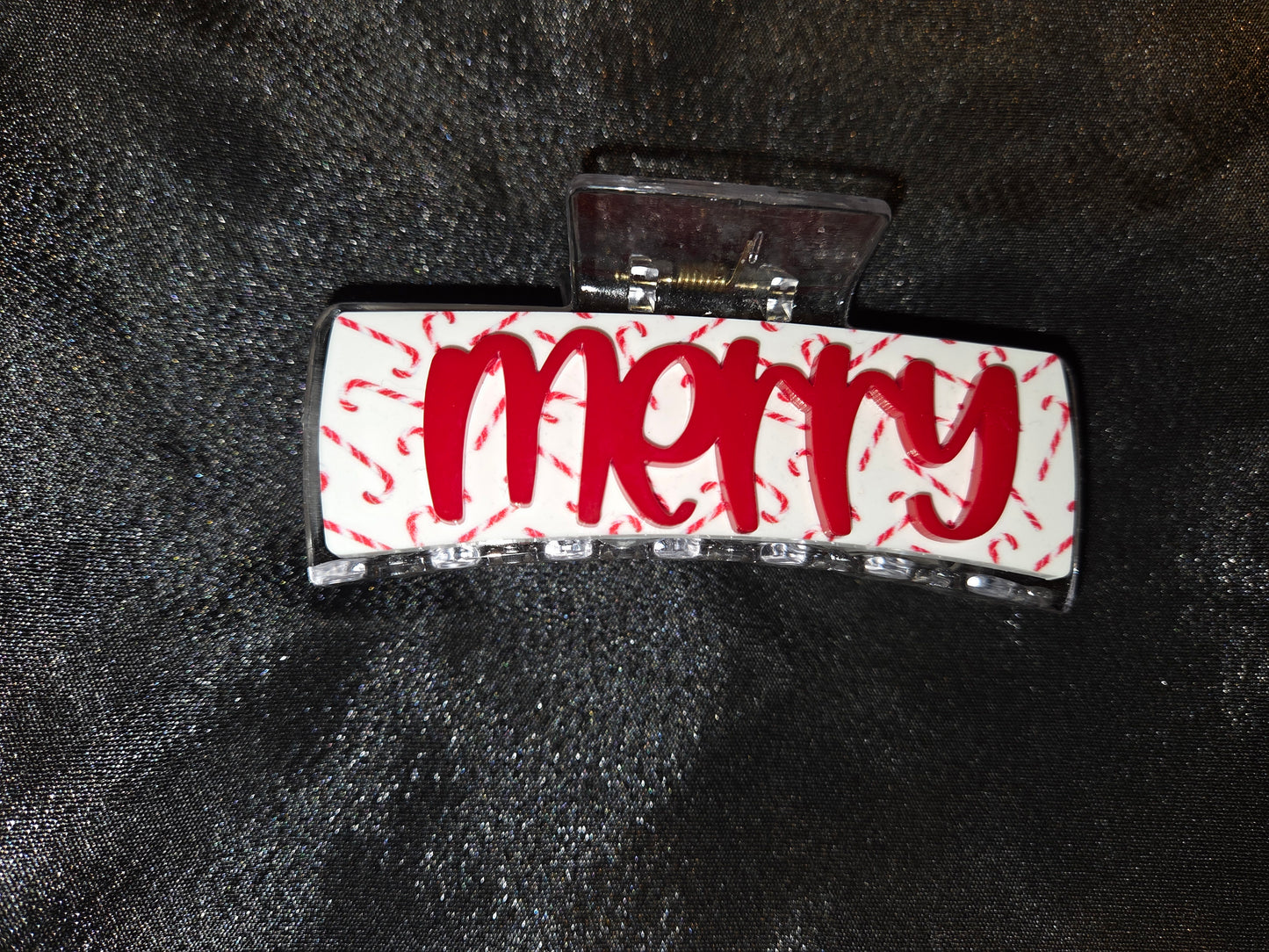 Christmas Claw Clips