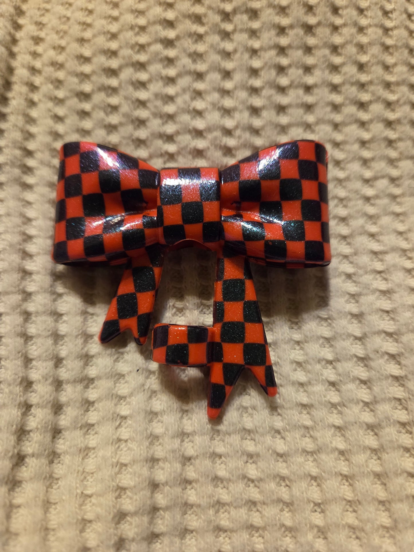 3D Bow Straw Toppers