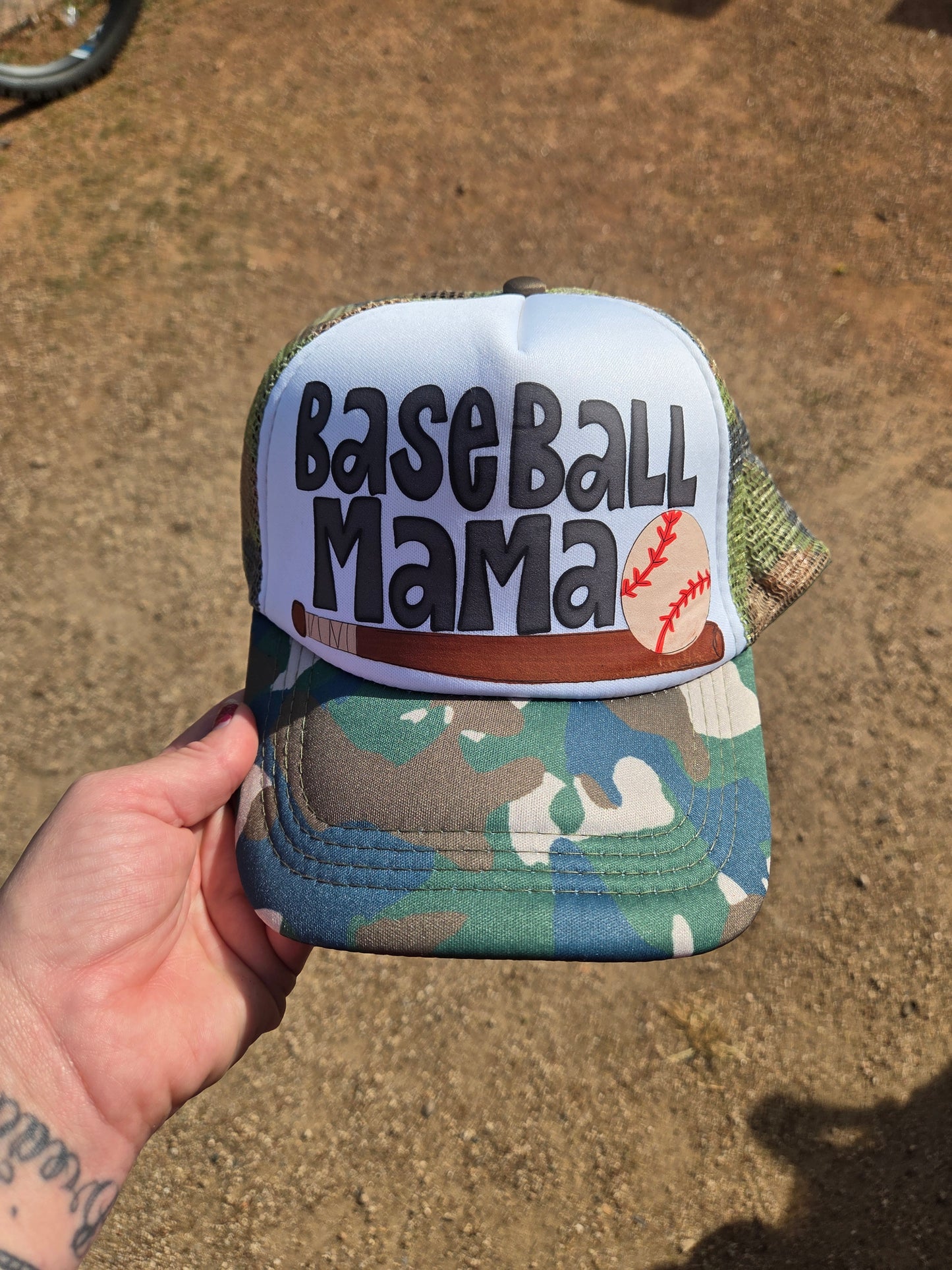 Baseball Graphic Image Trucker Hats
