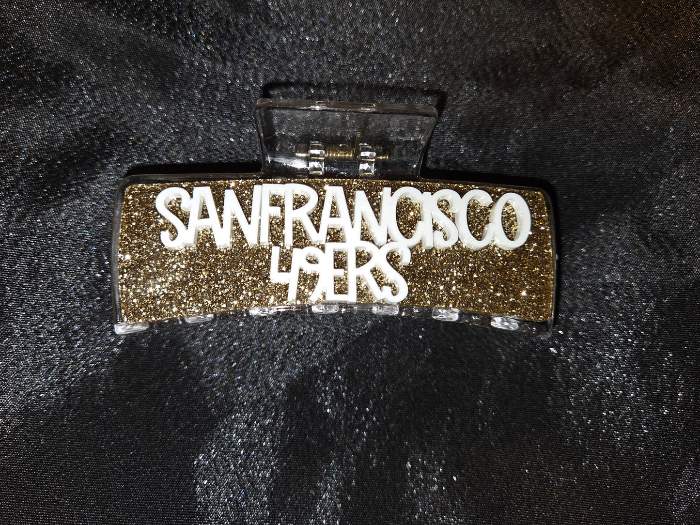 SF 49ers Claw Clips