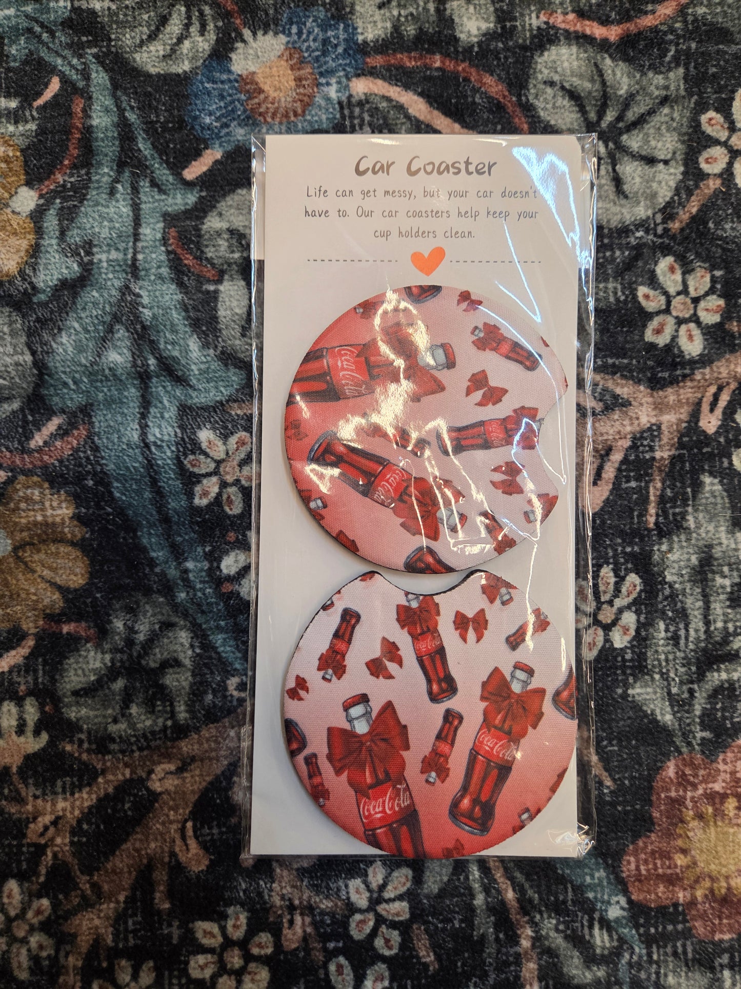 Food & Drinks Car Coasters