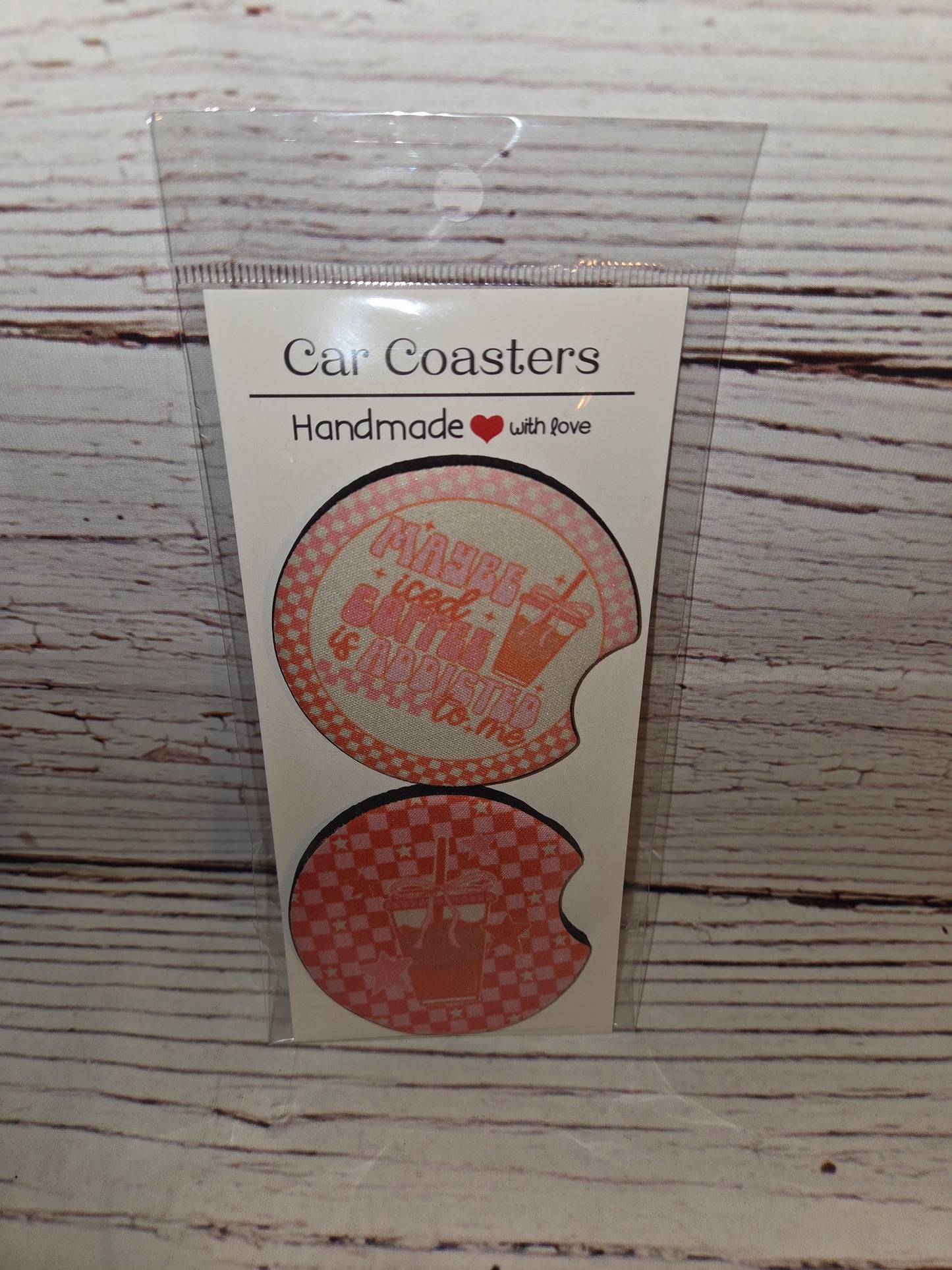 Food & Drinks Car Coasters