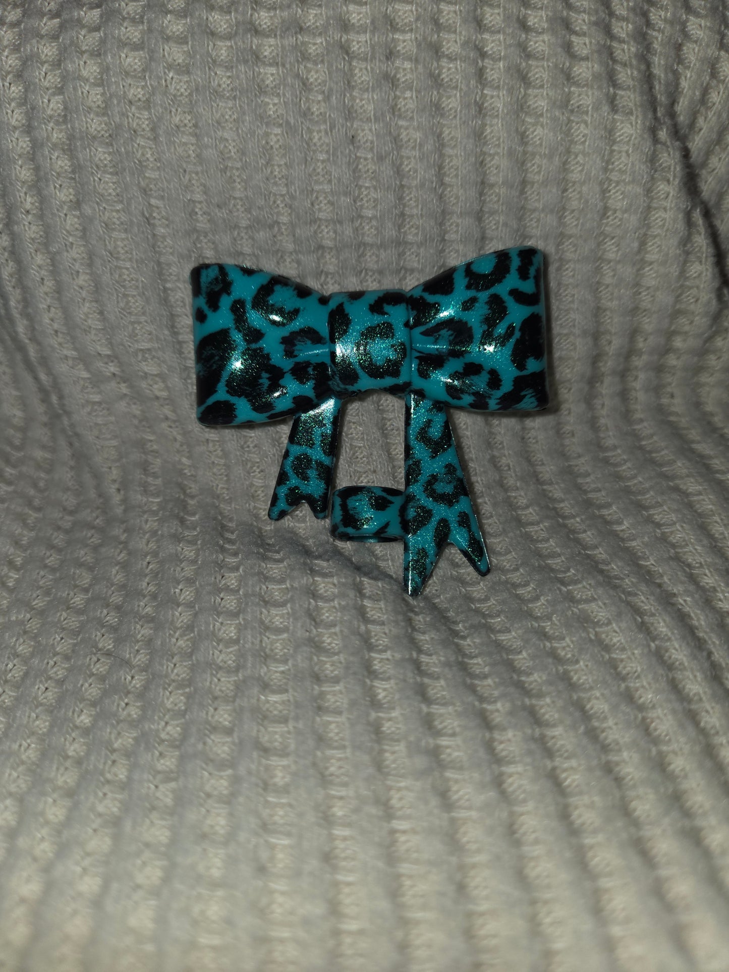 3D Bow Straw Toppers