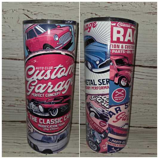 Cars & Garage 30 Oz Tumblers