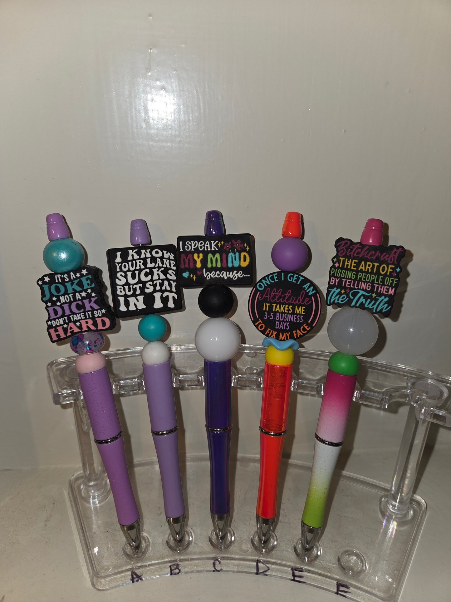 Pens: Sarcasm