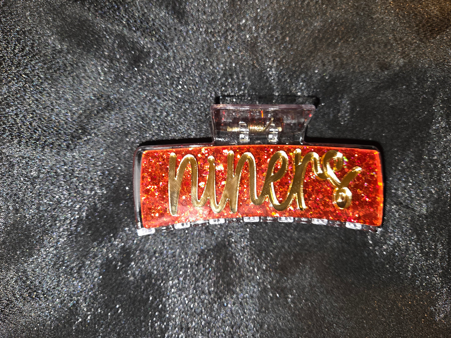 SF 49ers Claw Clips