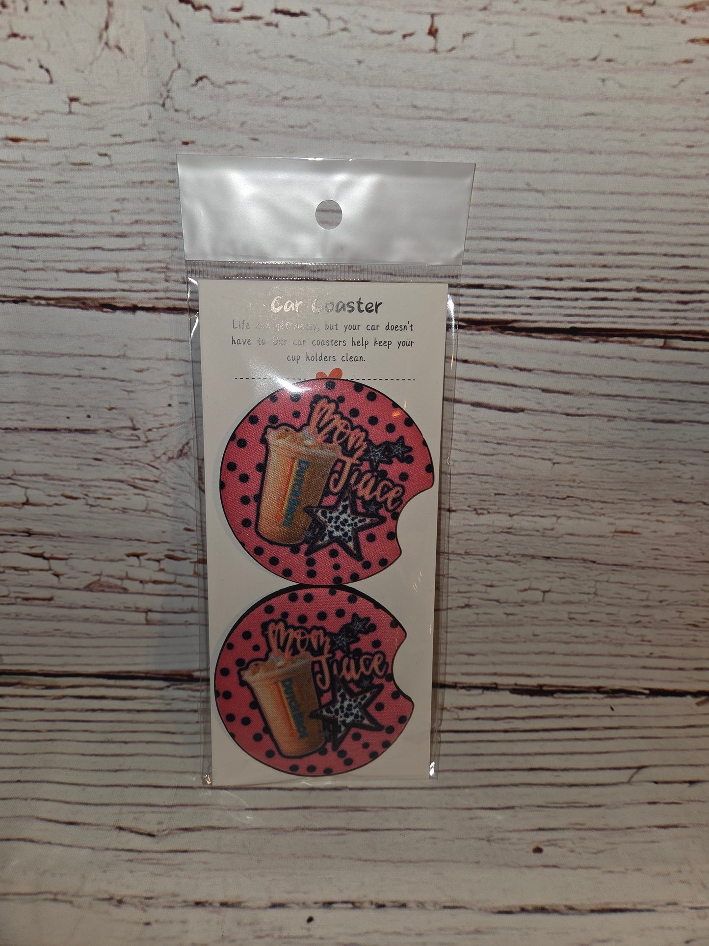 Food & Drinks Car Coasters