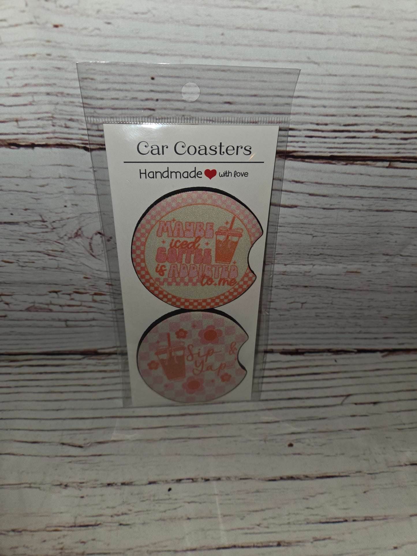 Food & Drinks Car Coasters