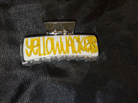 Williams High School Yellowjackets School Spirit Claw Clips