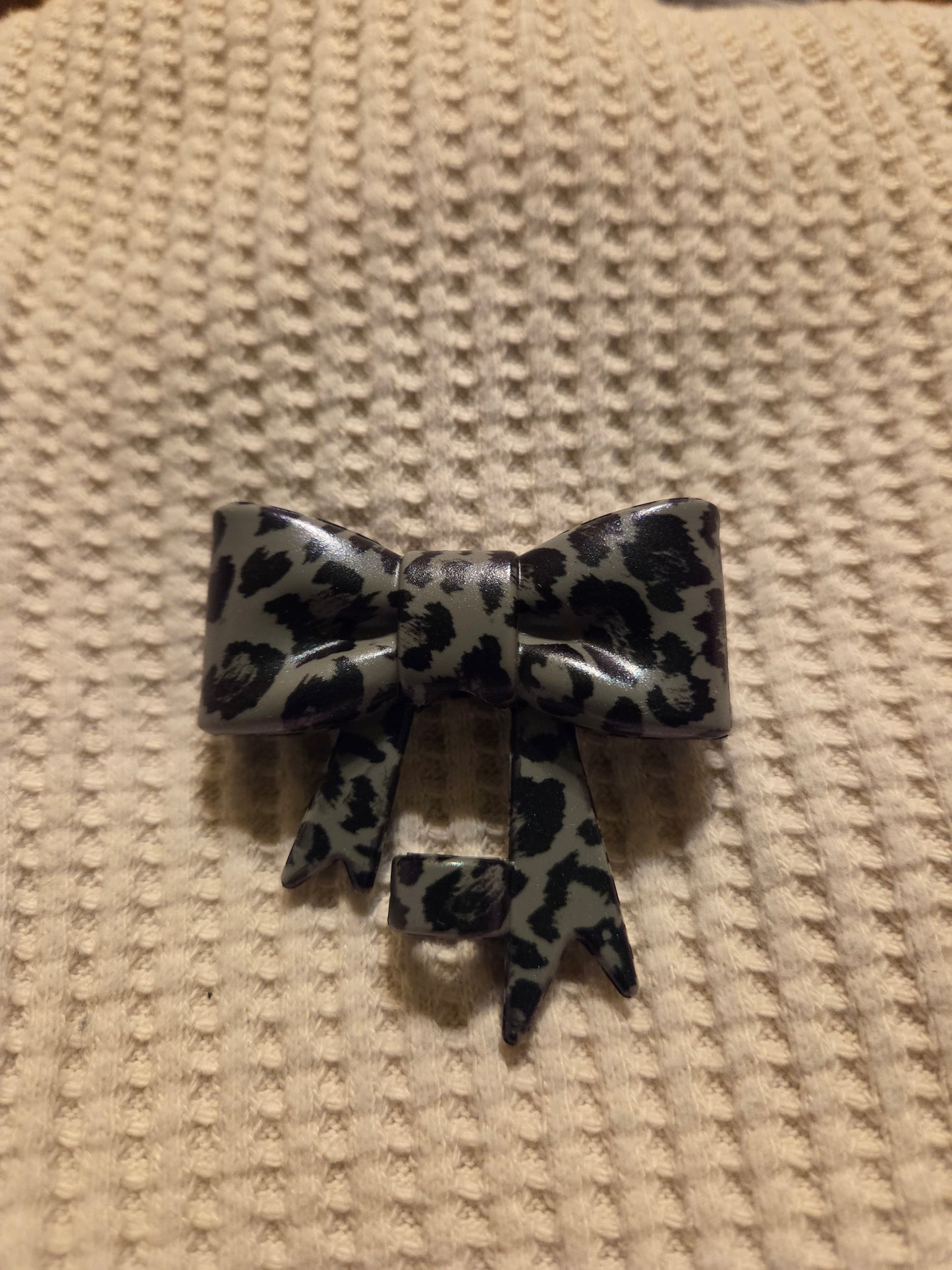 3D Bow Straw Toppers