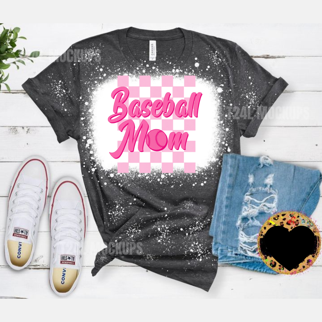 Dark Grey Bleached Tee Esparto Little League