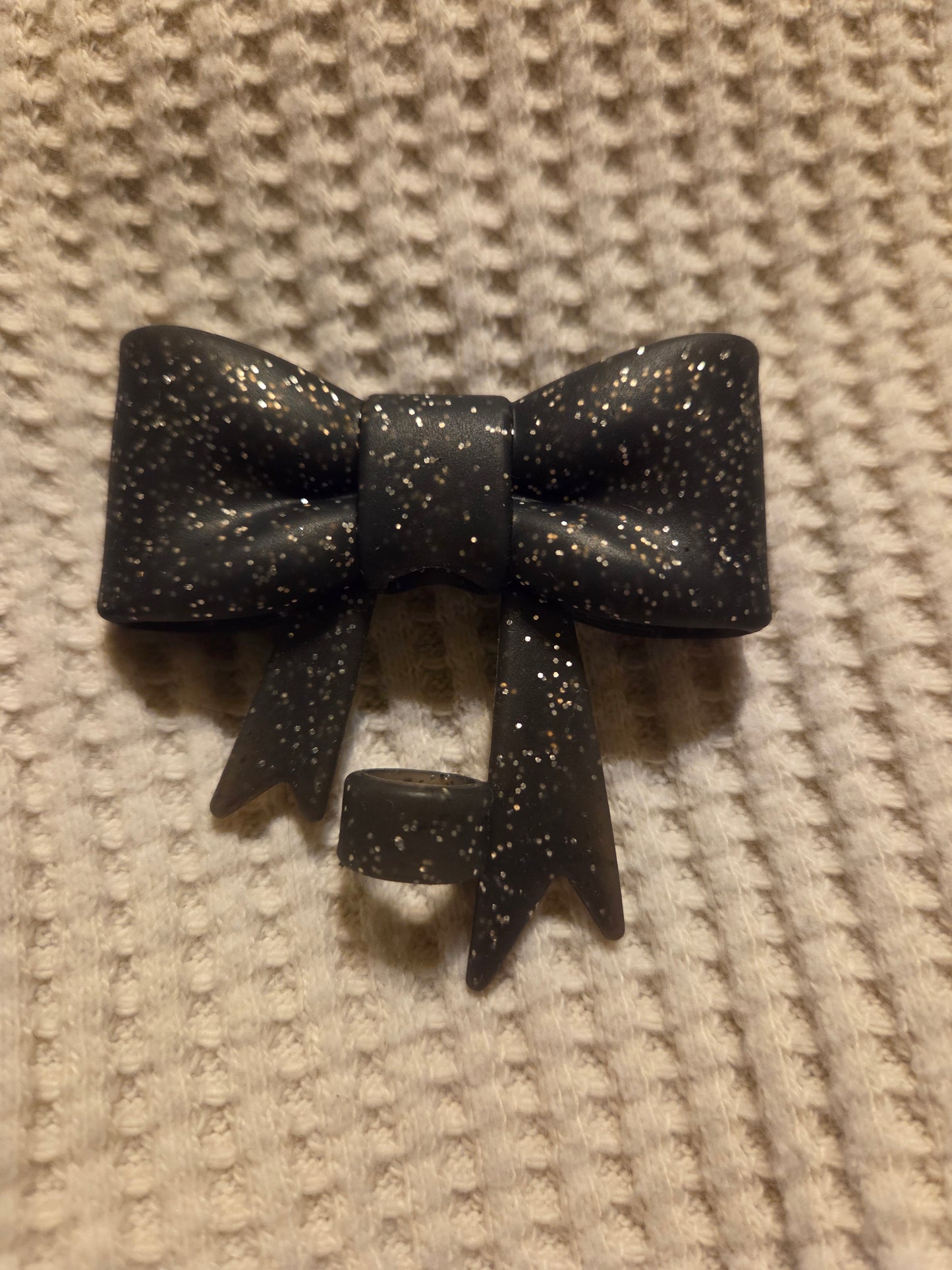3D Bow Straw Toppers