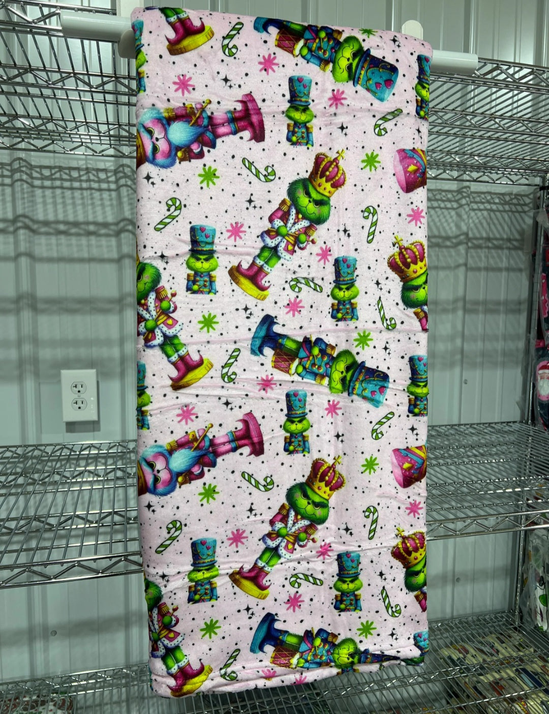 Oversized 60x80" Fuzzy Blanket: Holiday Edition