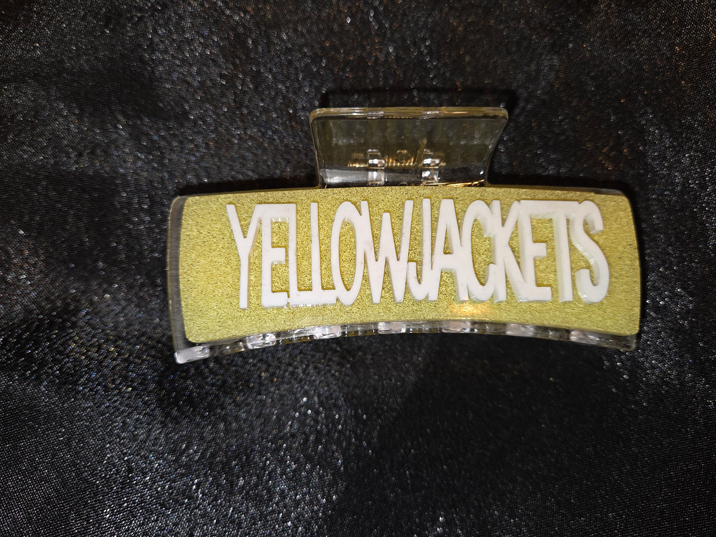 Williams High School Yellowjackets School Spirit Claw Clips