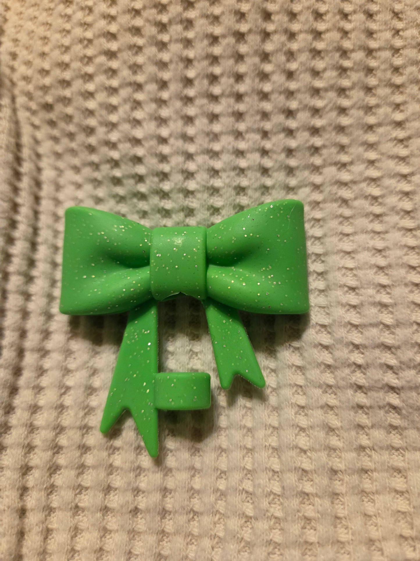3D Bow Straw Toppers